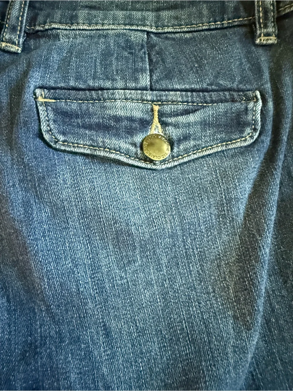 Liz Claiborne Blue Denim Jean Shorts